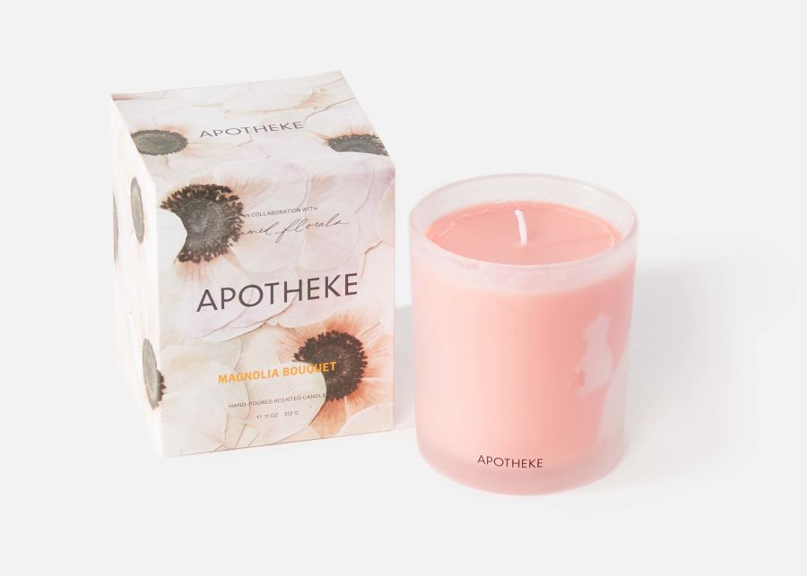 Full View of Apotheke Magnolia Bouquet Candle image number 0